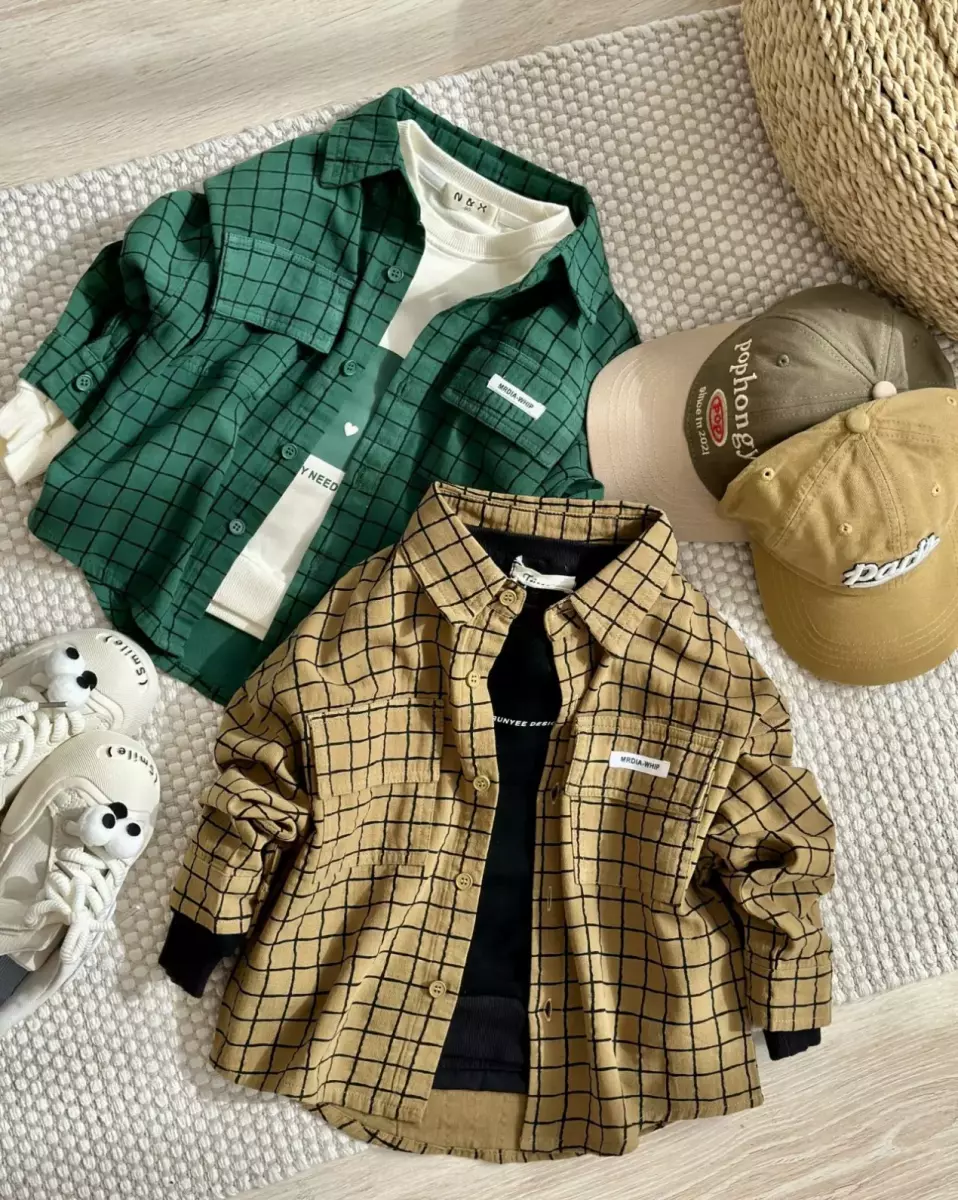 پیراهن چهار خونه کد 600