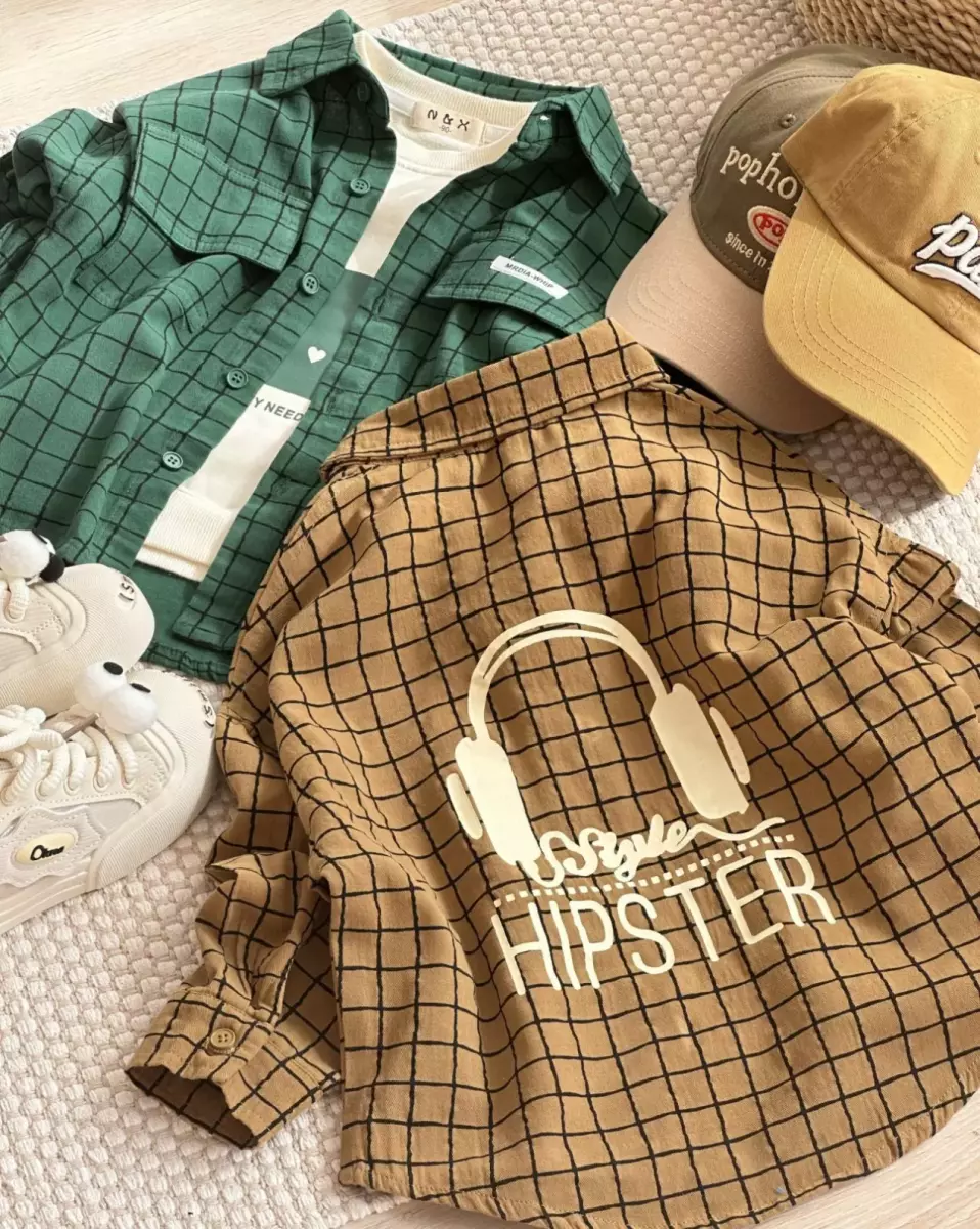 پیراهن چهار خونه کد 600