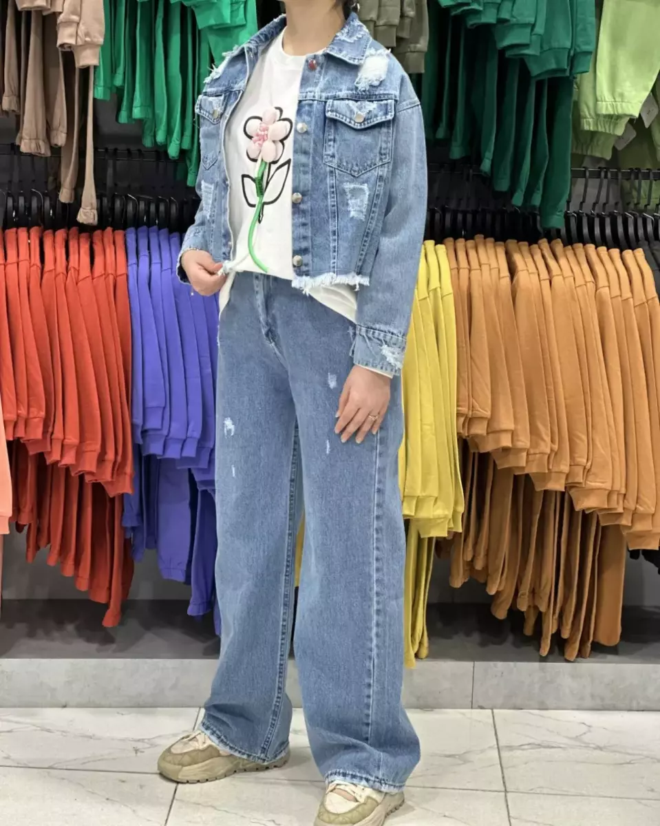 کت جین کراپ کد 613