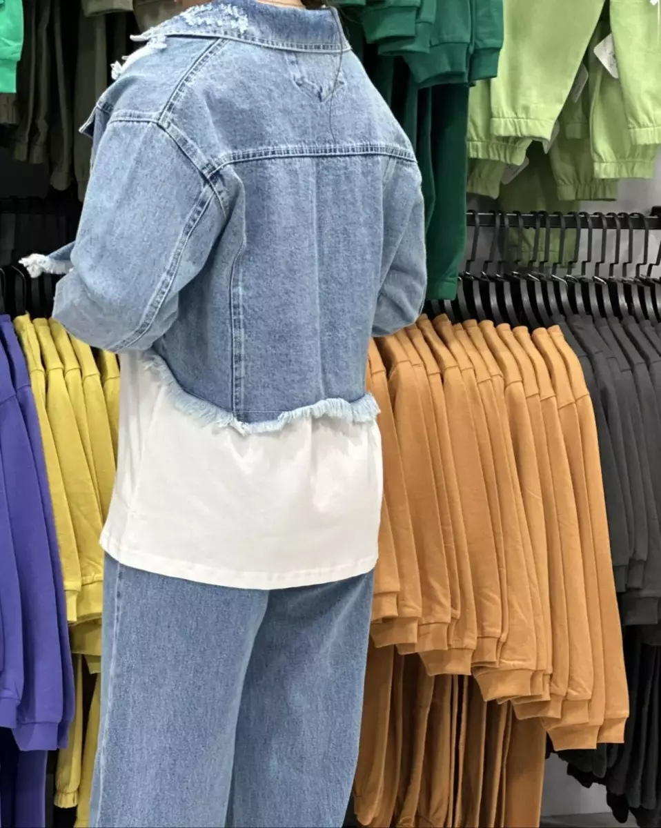 کت جین کراپ کد 613