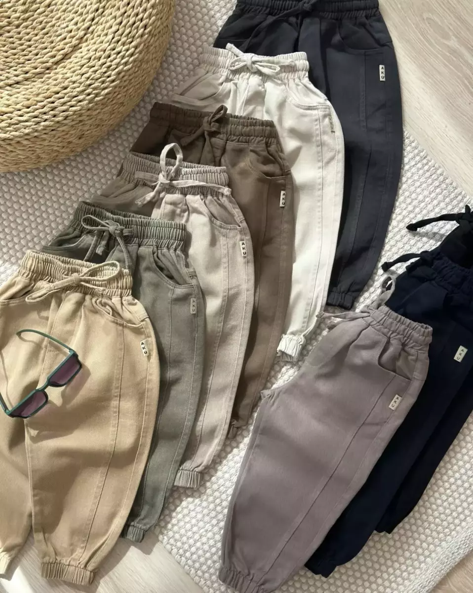 شلوار اسلش کتان کد 619