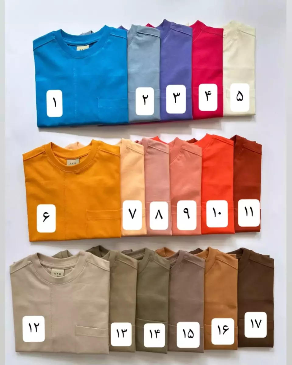 تیشرت مدادرنگی کد 643