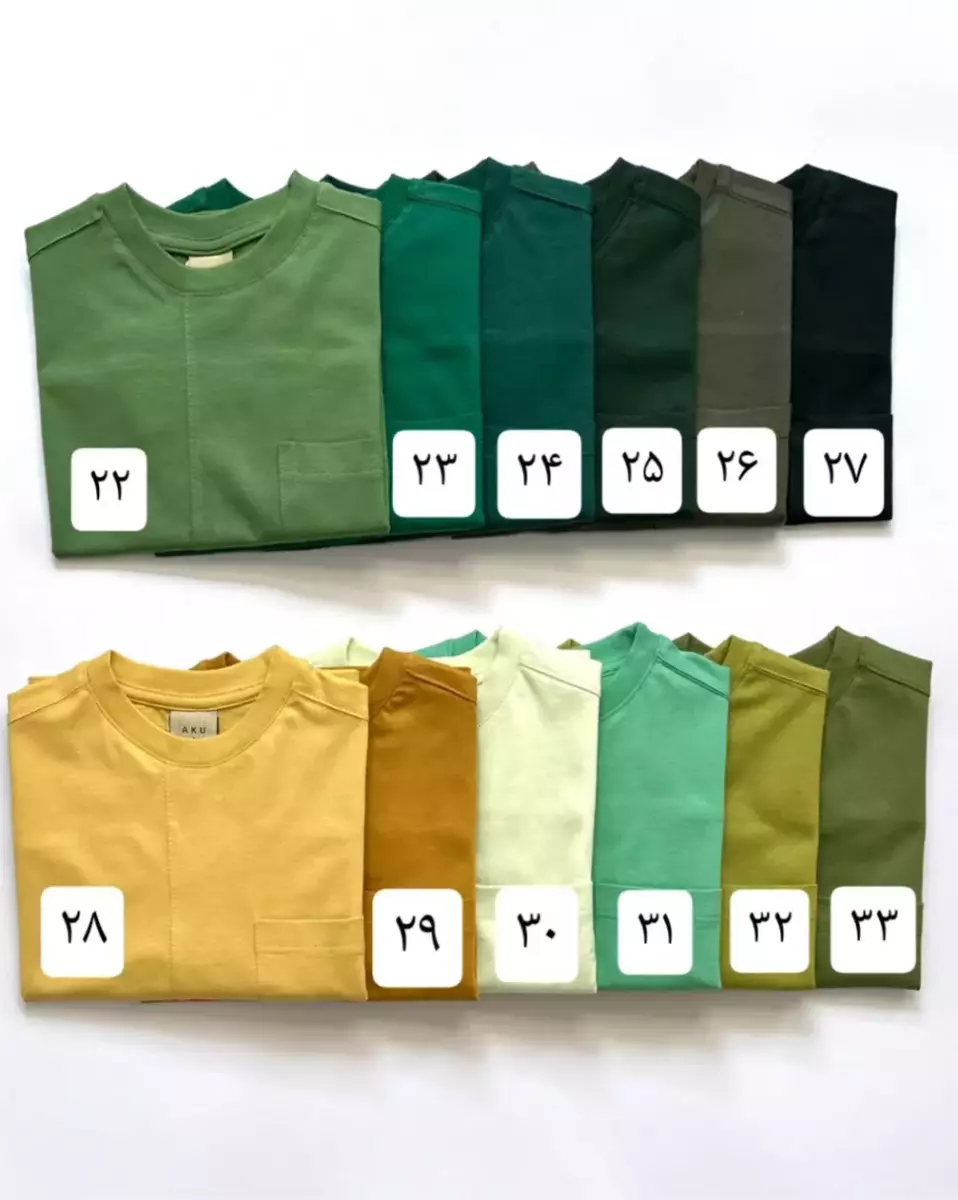 تیشرت مدادرنگی کد 643