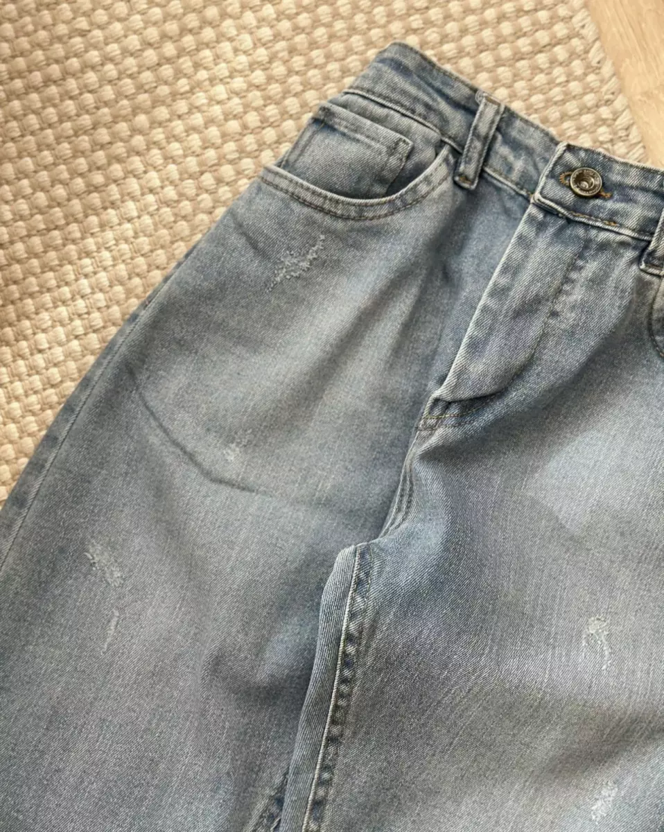 شلوار جین مام استایل کد 649