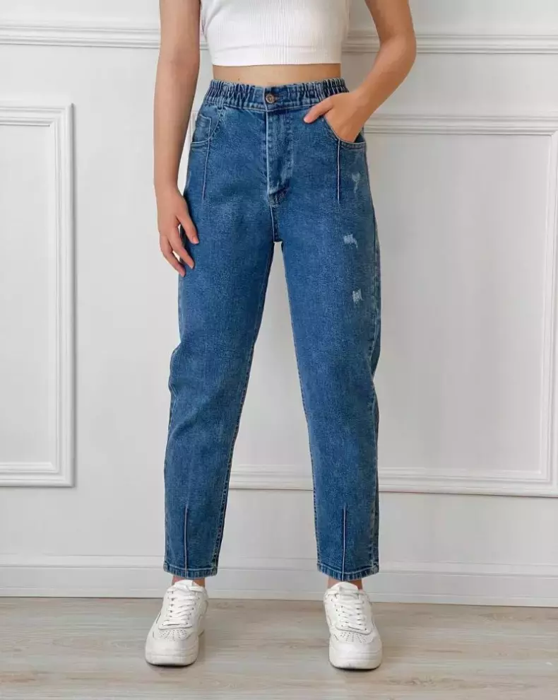 شلوار جین مام استایل کد 303