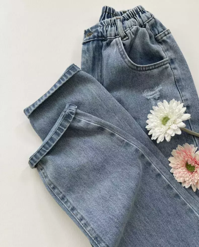 شلوار جین مام استایل کد 432