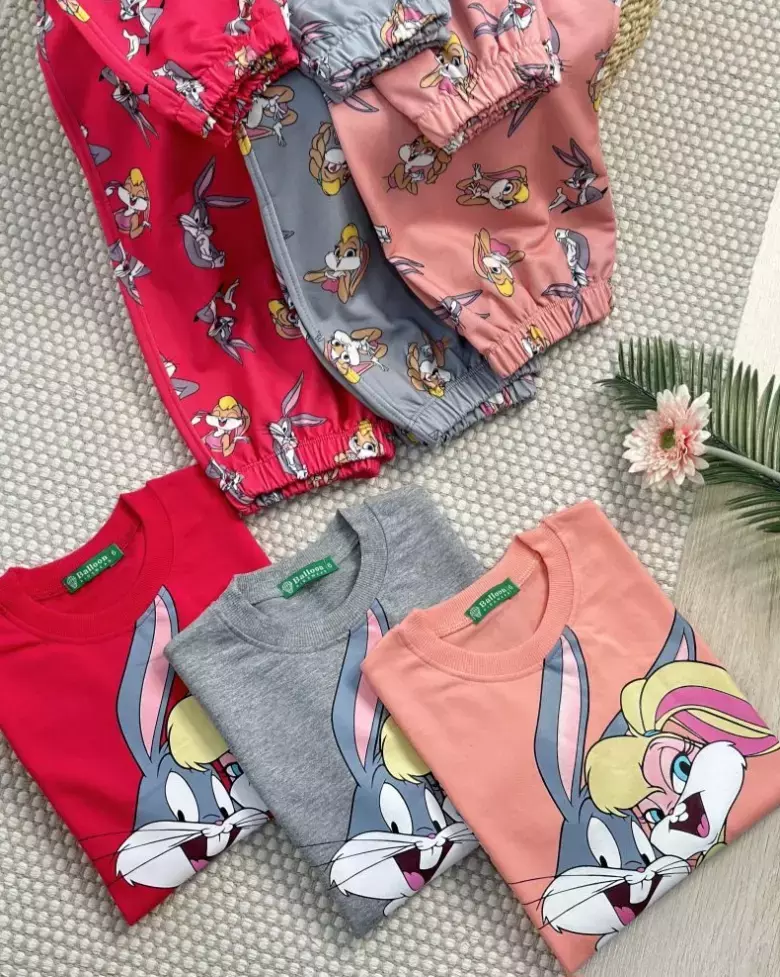 ست بلوز و شلوار بانی کد 466