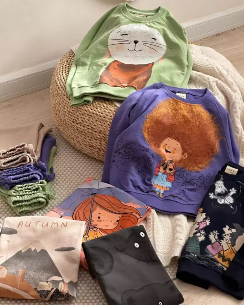 ست بلوز و شلوار طرح دار 491