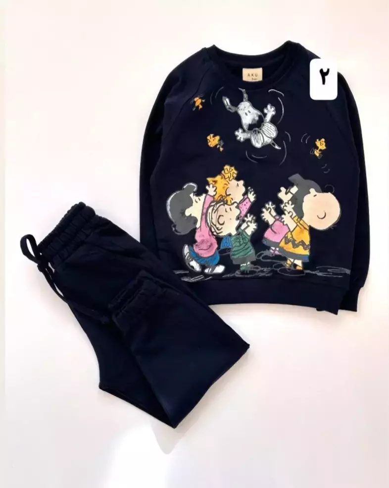 ست بلوز و شلوار طرح دار 491