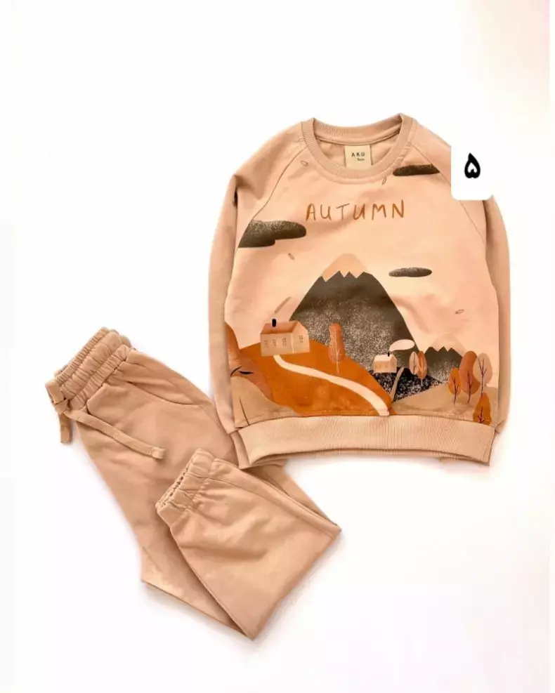 ست بلوز و شلوار طرح دار 491