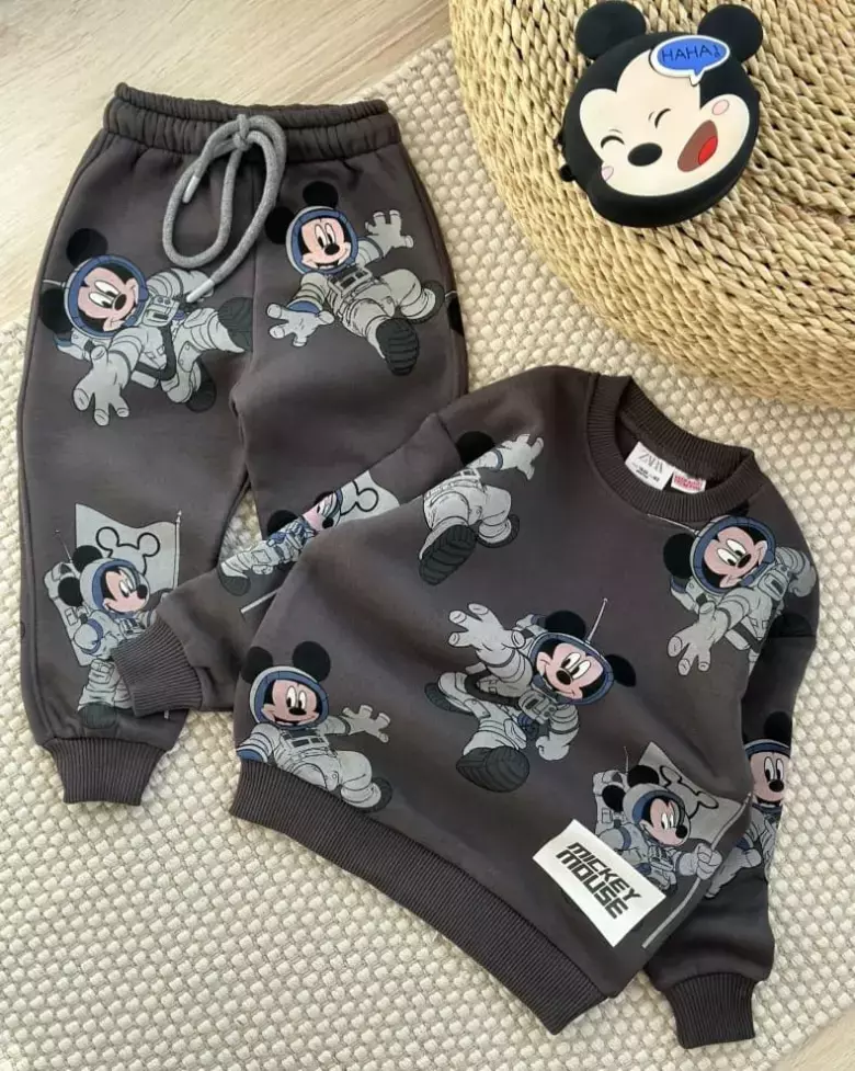 بلوز و شلوار میکی فضانورد کد 517