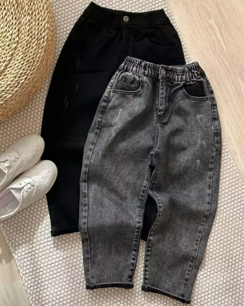 شلوار جین مام فیت کد 523