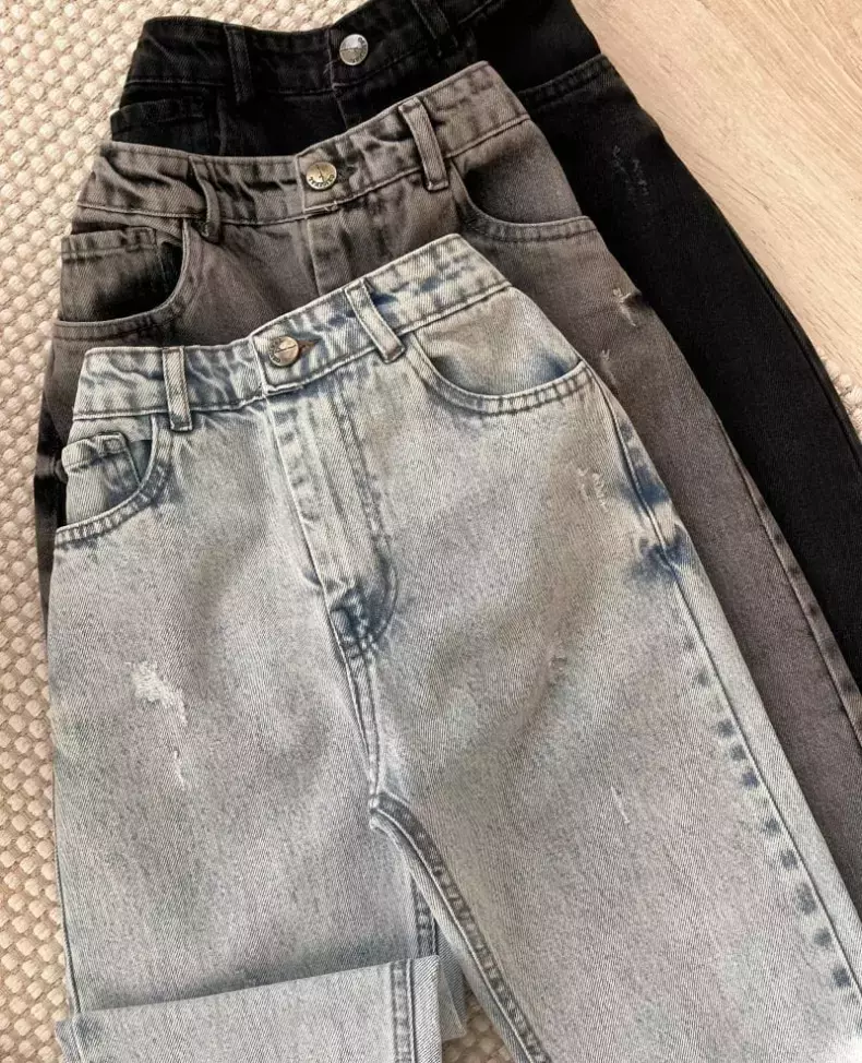 شلوار جین مام استایل کد 542