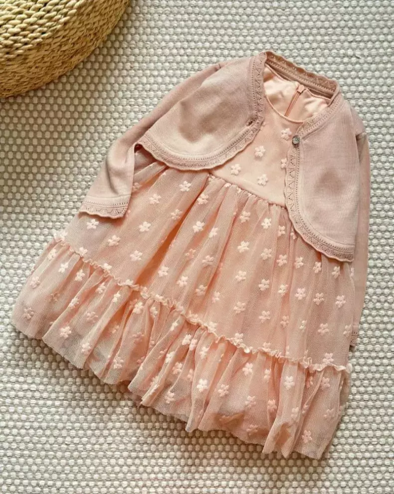 پیراهن تور پرنسسی کد 555