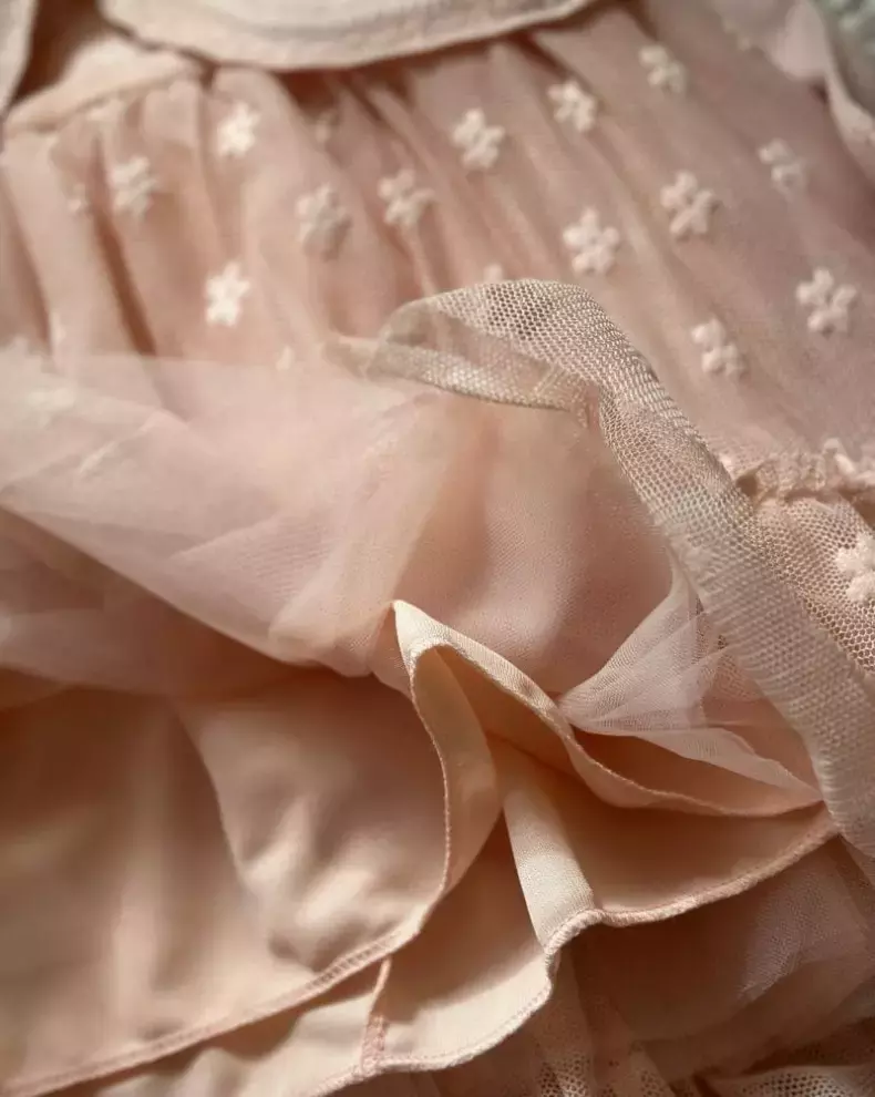 پیراهن تور پرنسسی کد 555