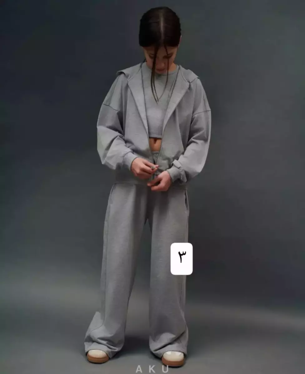 سه تیکه سوشرت و شلوار کد 571