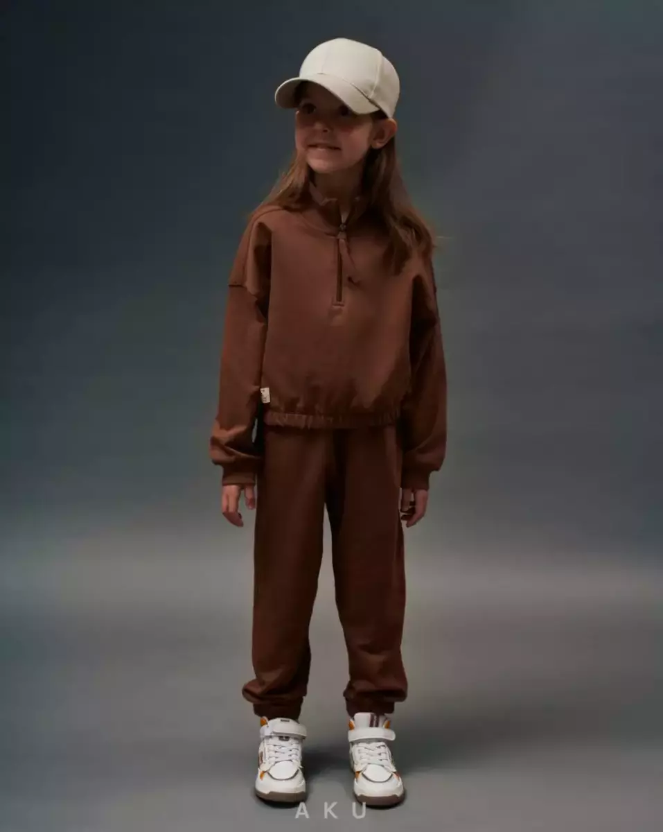 ست بلوز نیم زیپ و شلوار کد 582