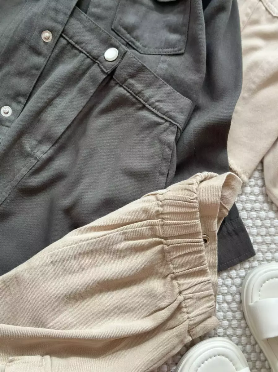 ست کت و دامن کارگو کد 586