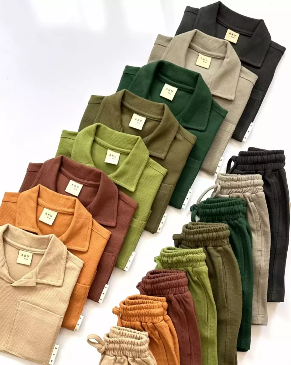 تیشرت و شلوارک بیسکوئیت کد 702