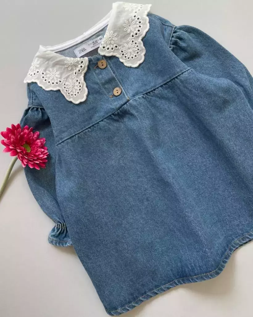 پیراهن جین کد 743