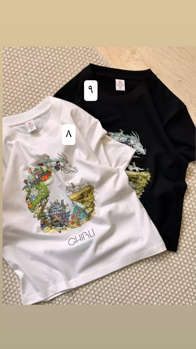 تیشرت انیمه 2 کد 747