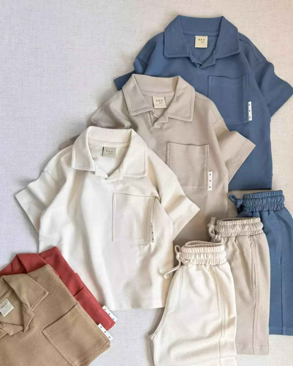 تیشرت و شلوارک بیسکوئیت کد 793