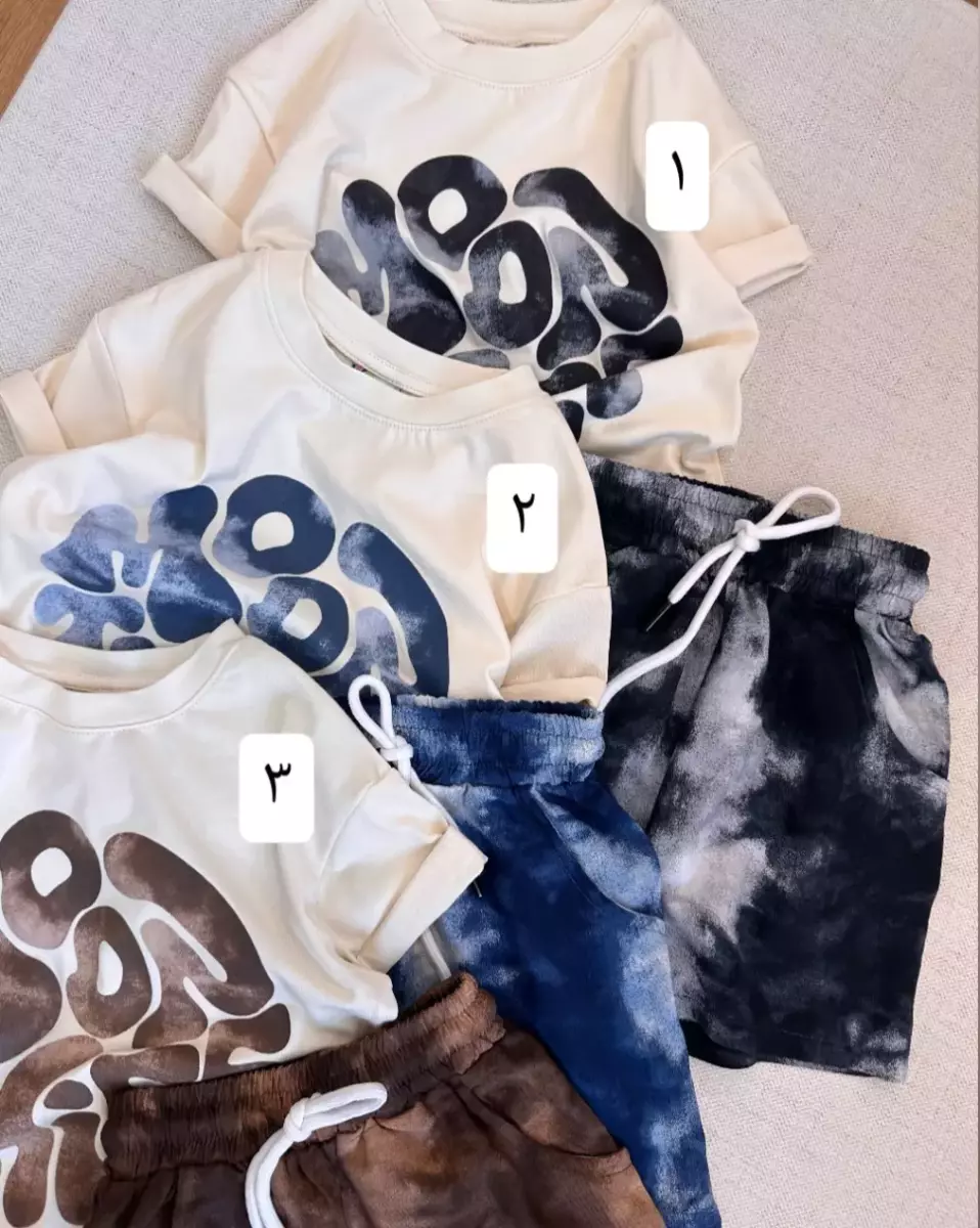 تیشرت و شلوارک ماه کد 795