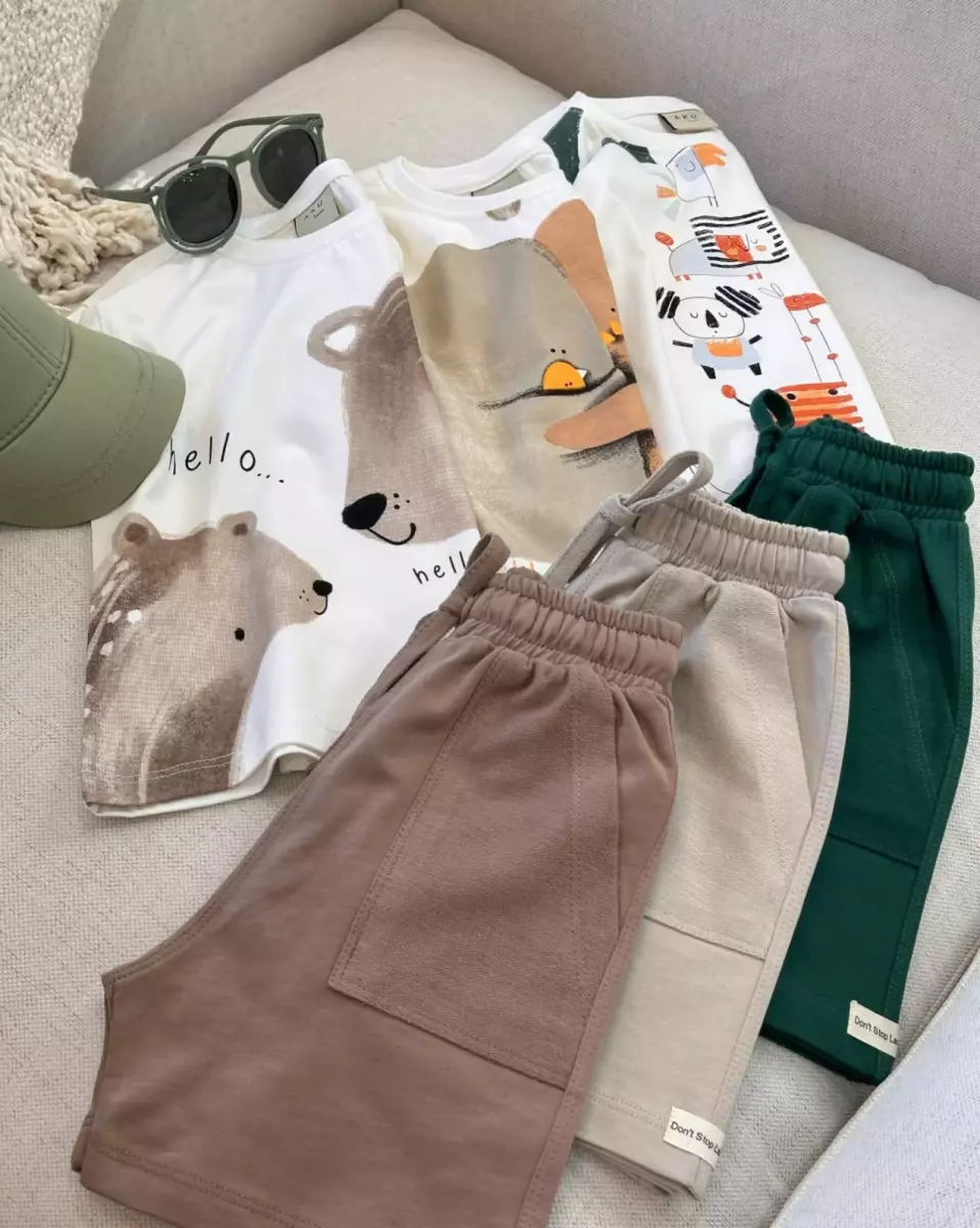 ست تیشرت و شلوارک کد 797