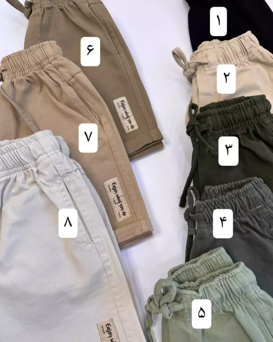 شلوارک کتان کد 798