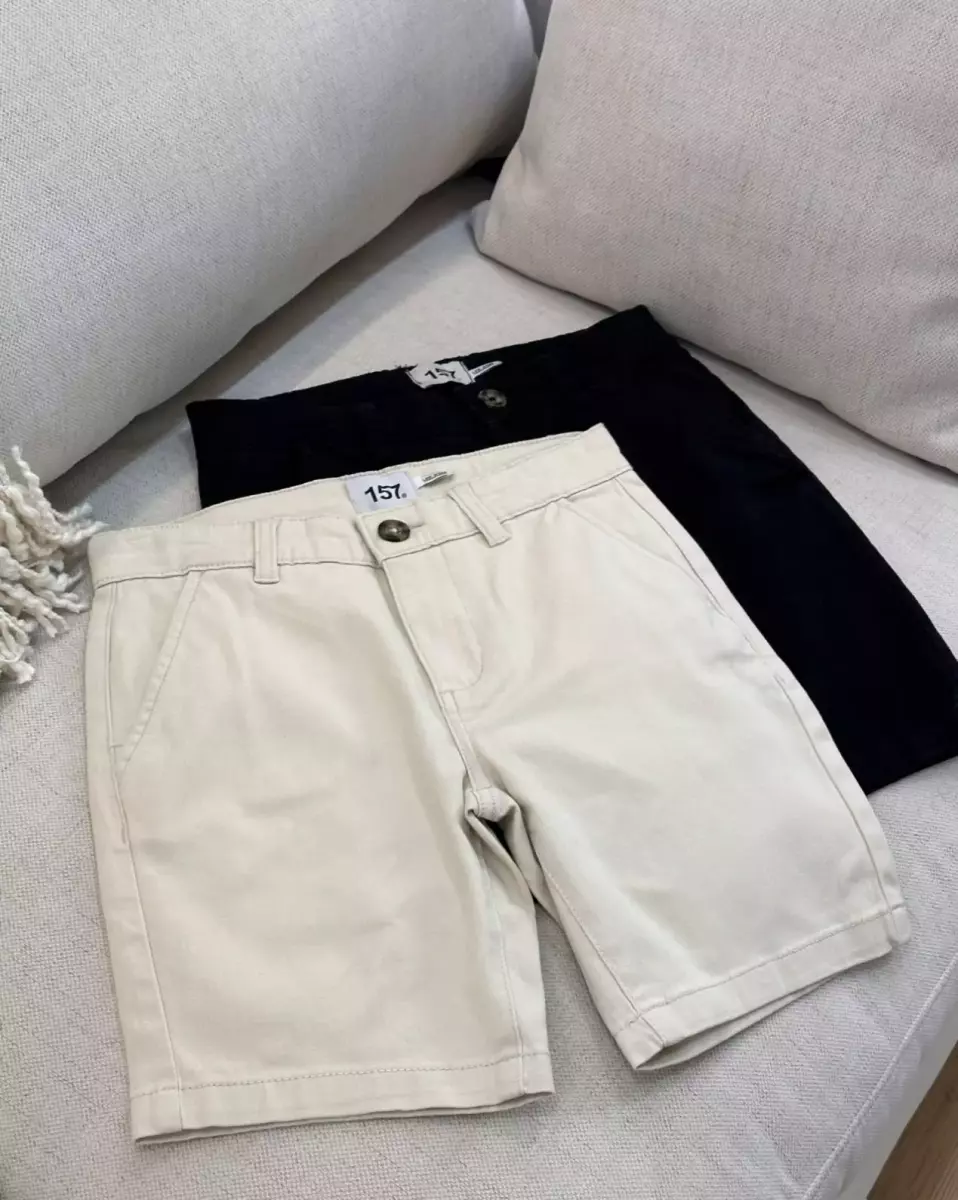 شلوارک کتان کد 801