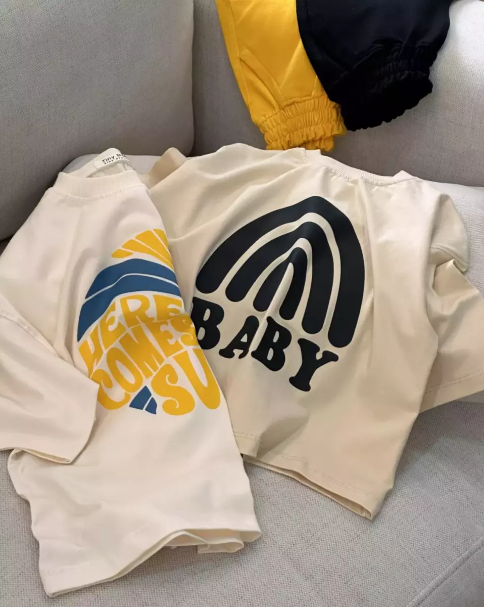 تیشرت و شلوارک آسمون کد 815