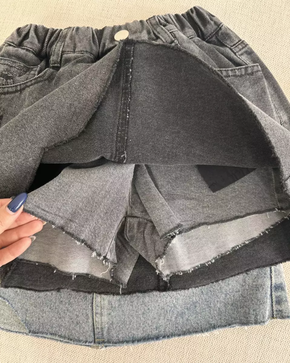 دامن جین دلاریس کد 824