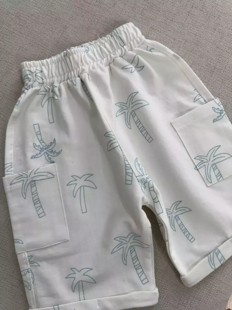 تیشرت و شلوارک هاوایی کد 828