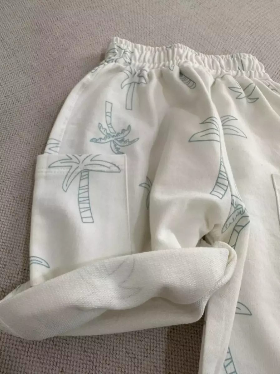 تیشرت و شلوارک هاوایی کد 828