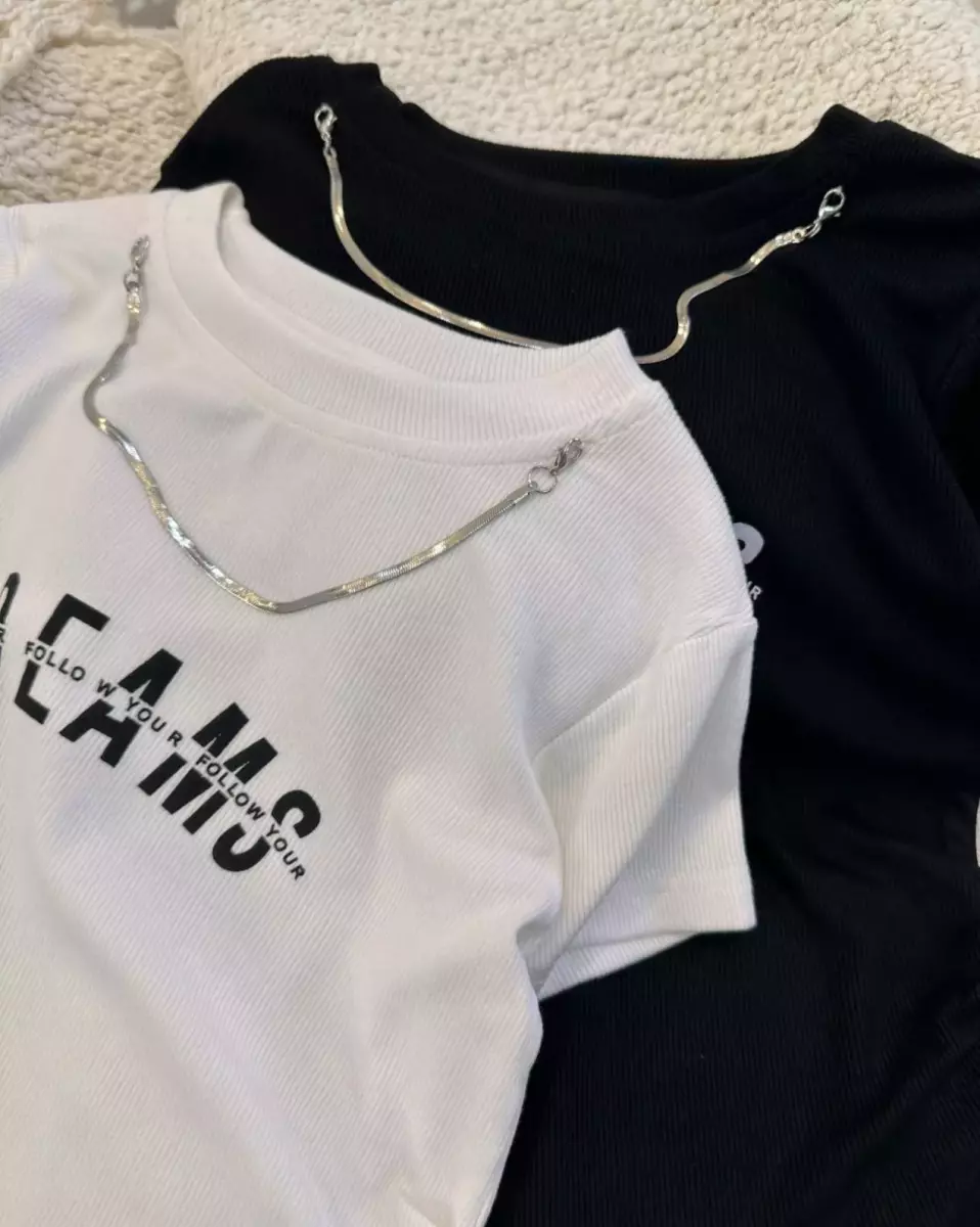 تیشرت کراپ کیمیا کد 855