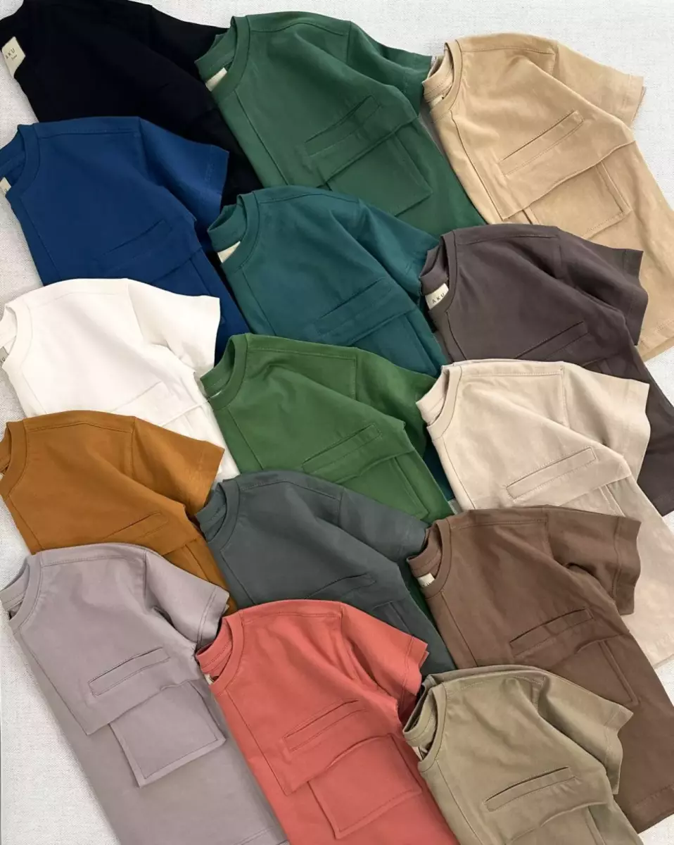 تیشرت رنگی کد 833