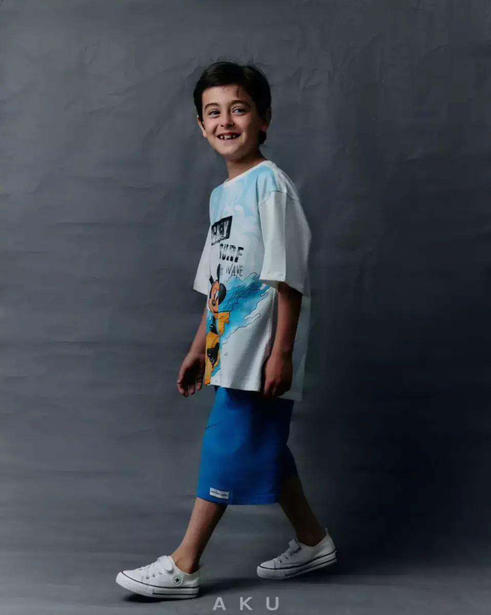 ست تیشرت و شلوارک کاترین کد 842