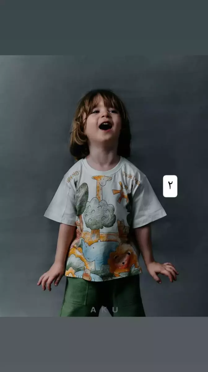 ست تیشرت و شلوارک کاترین کد 842