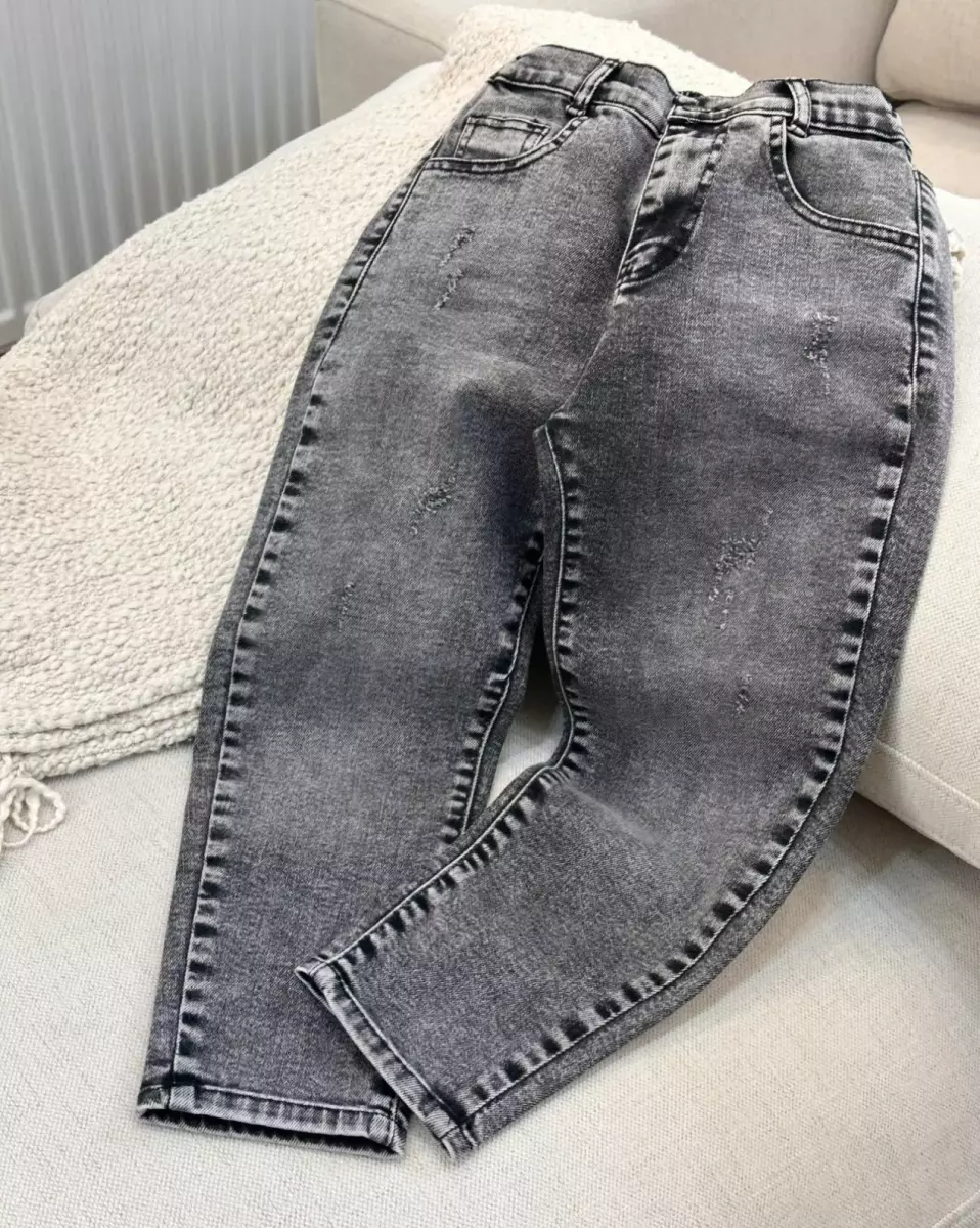 شلوار جین مام فیت کد 881