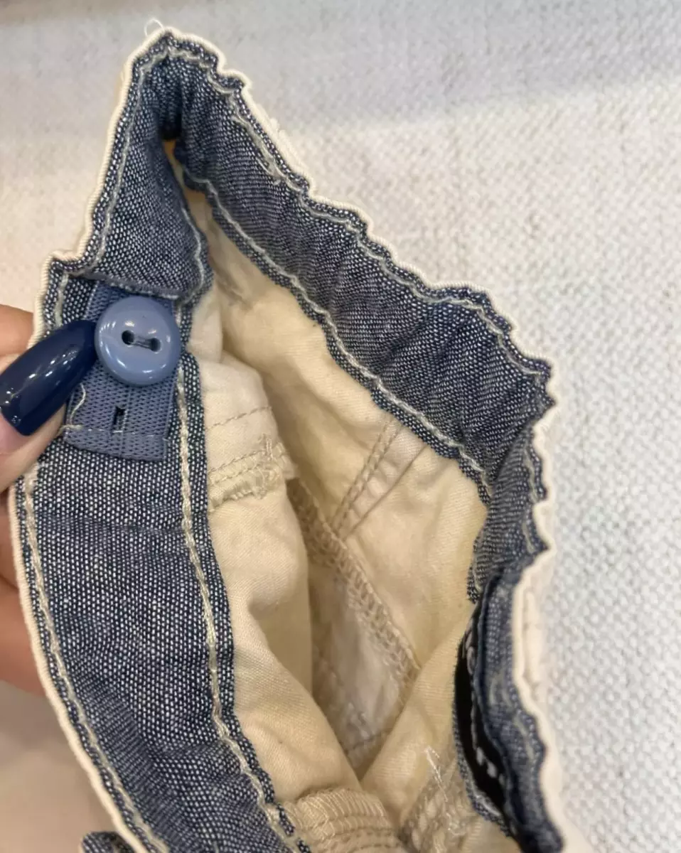 شلوارک کتان پوبین کد 890