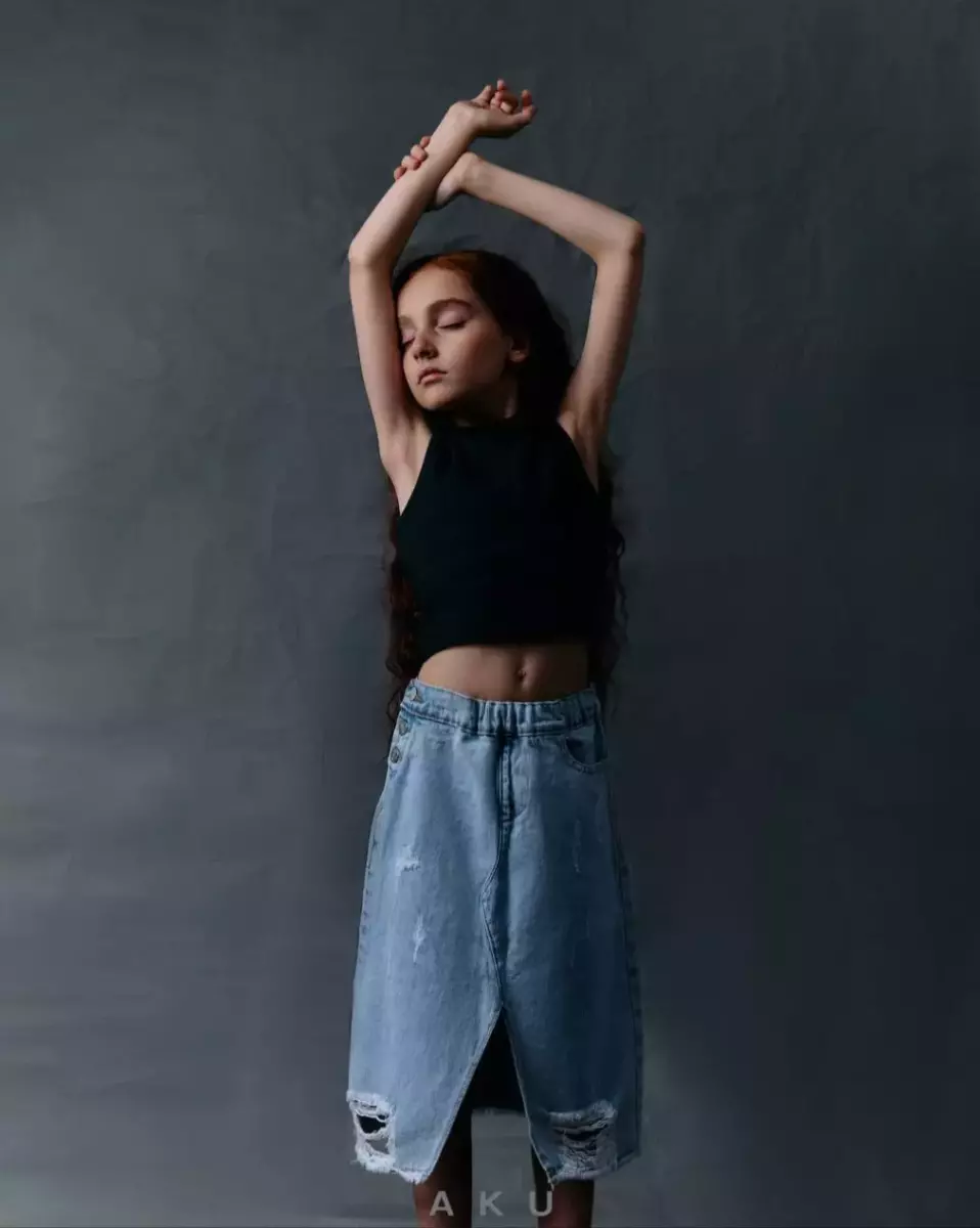 دامن جین سارن کد 890