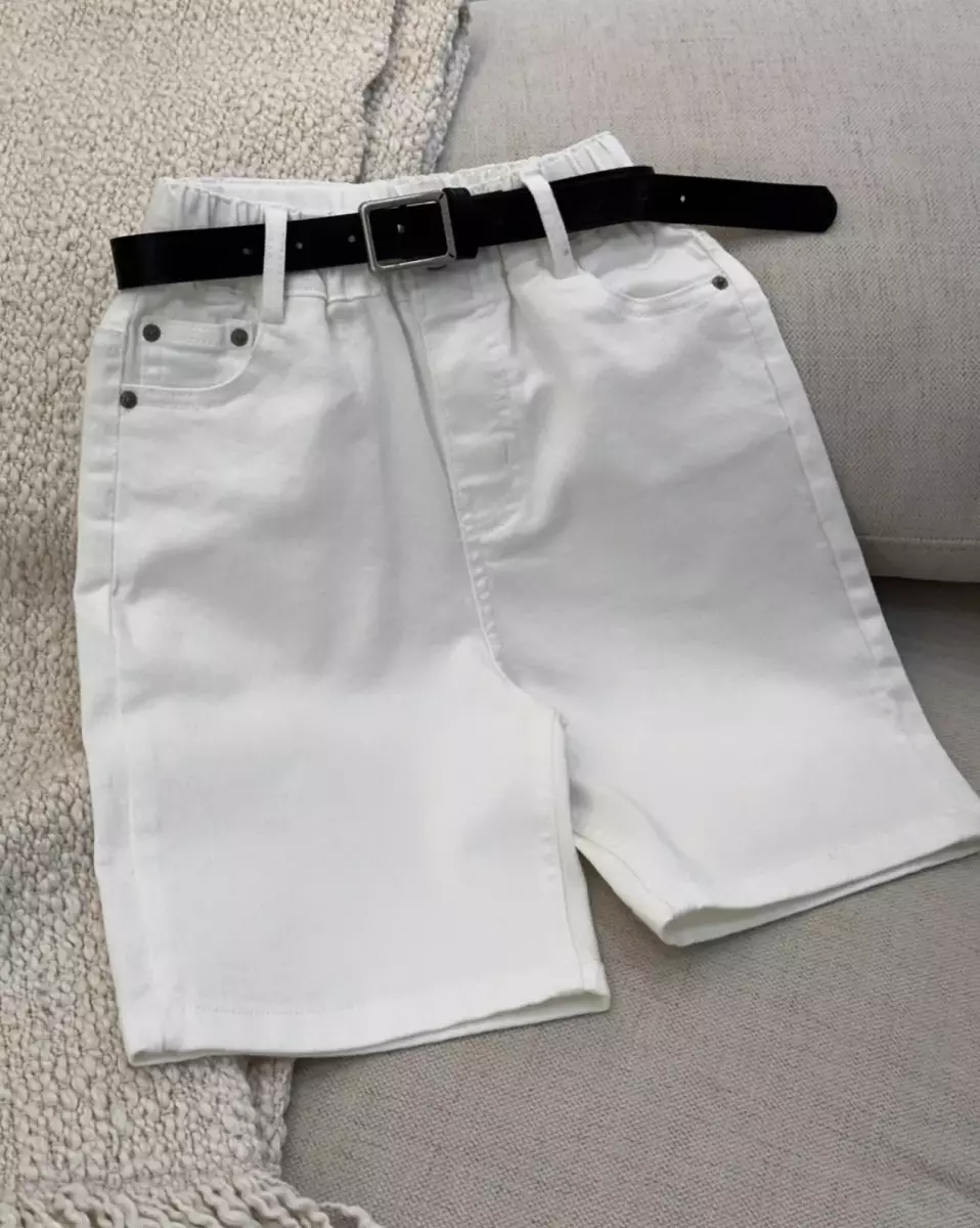 شلوارک کتان کد 918