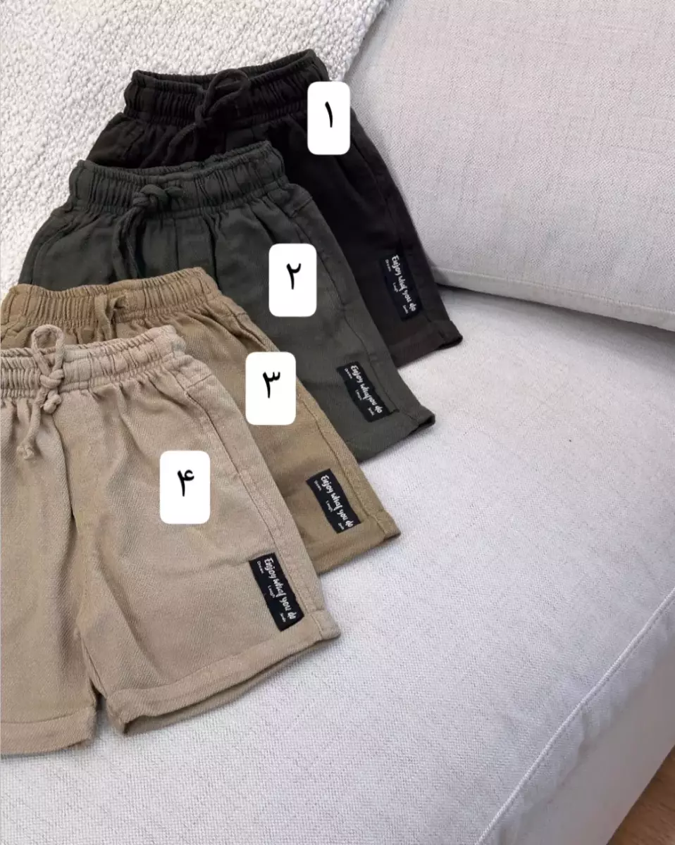 شلوارک لینن کد 934