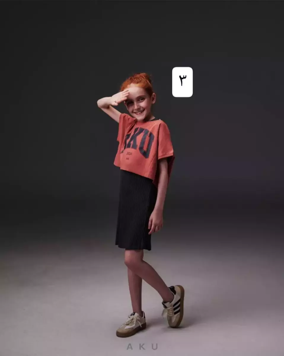 پیراهن و کراپ آکو کد 921