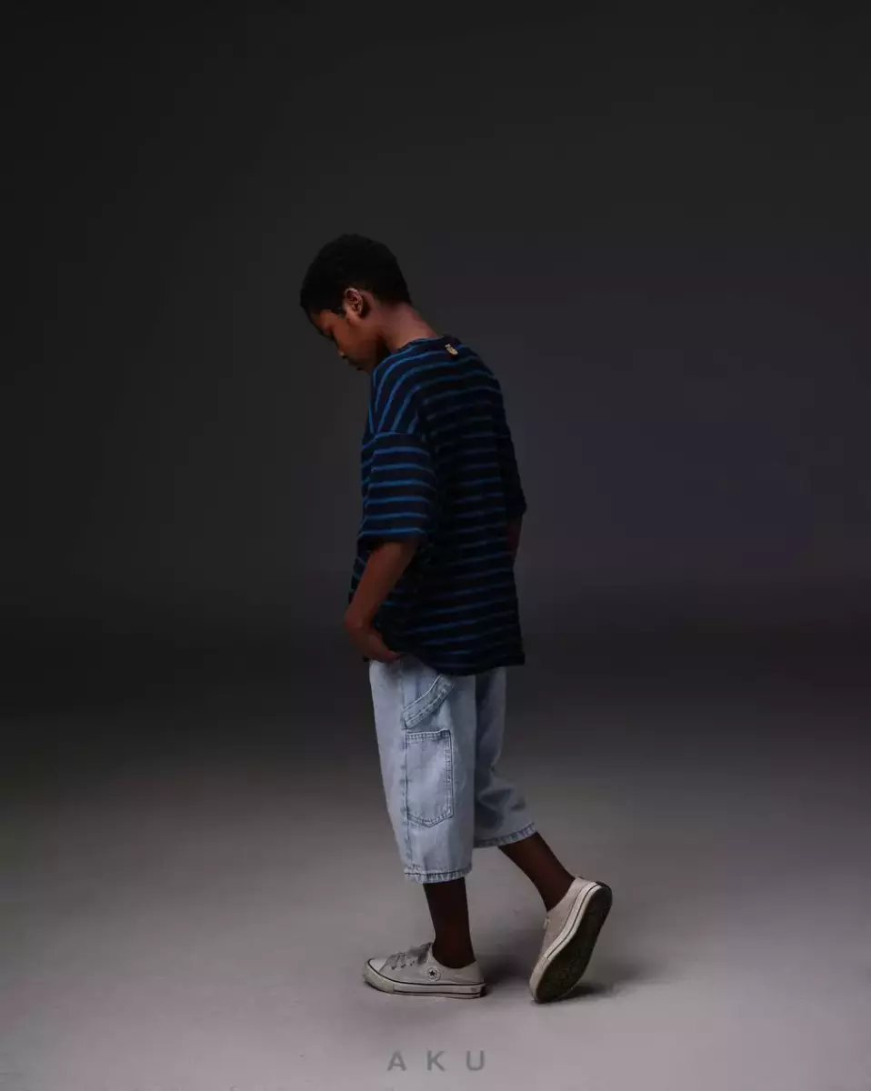 شلوارک کارگو جین کد 941