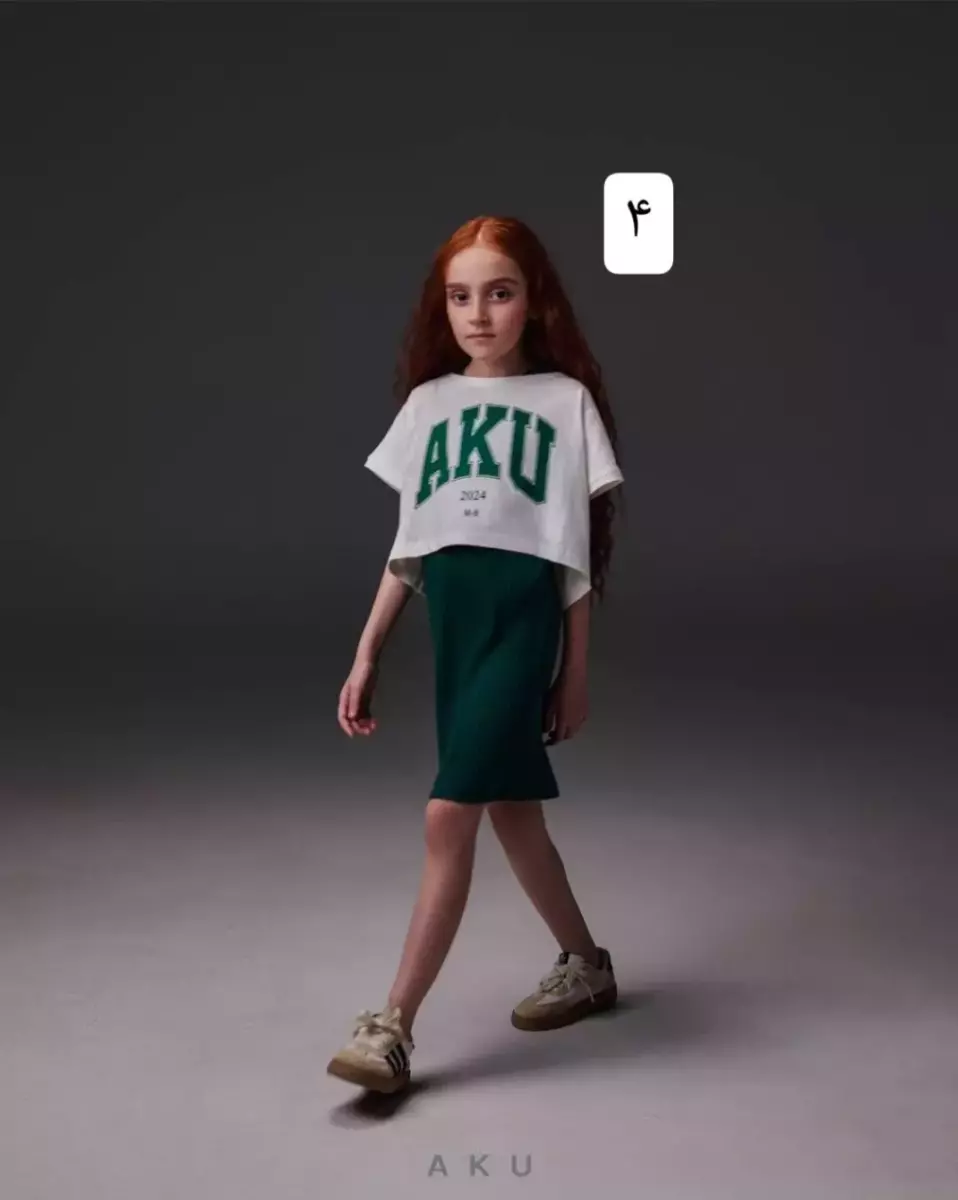 پیراهن و کراپ آکو کد 921