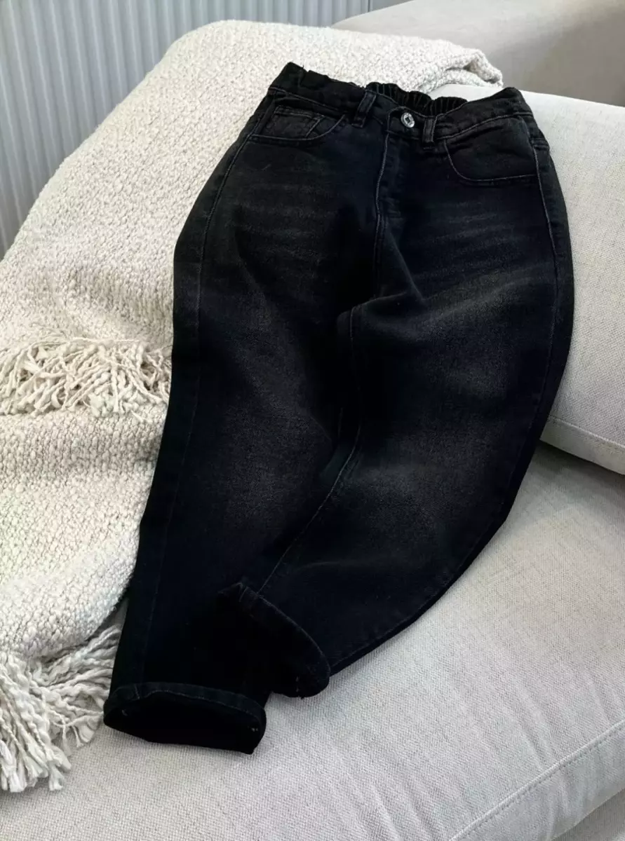 شلوار جین مام فیت آرامش کد 983