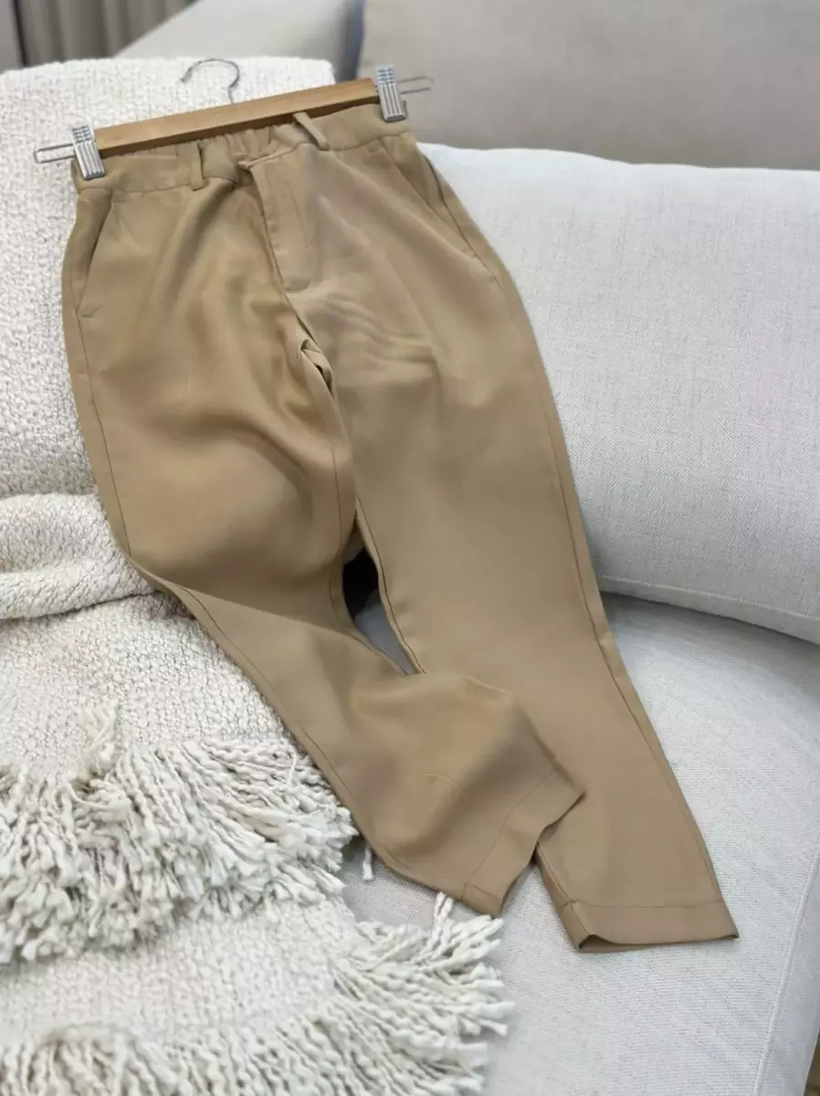 شلوار مام فیت پارچه ایی کد 963