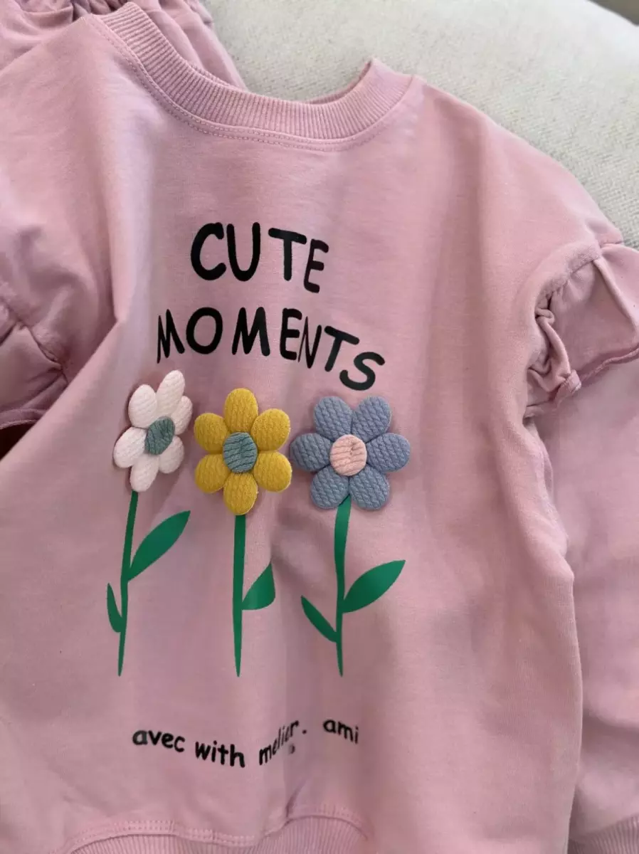 بلوز شلوار گلی کد 961