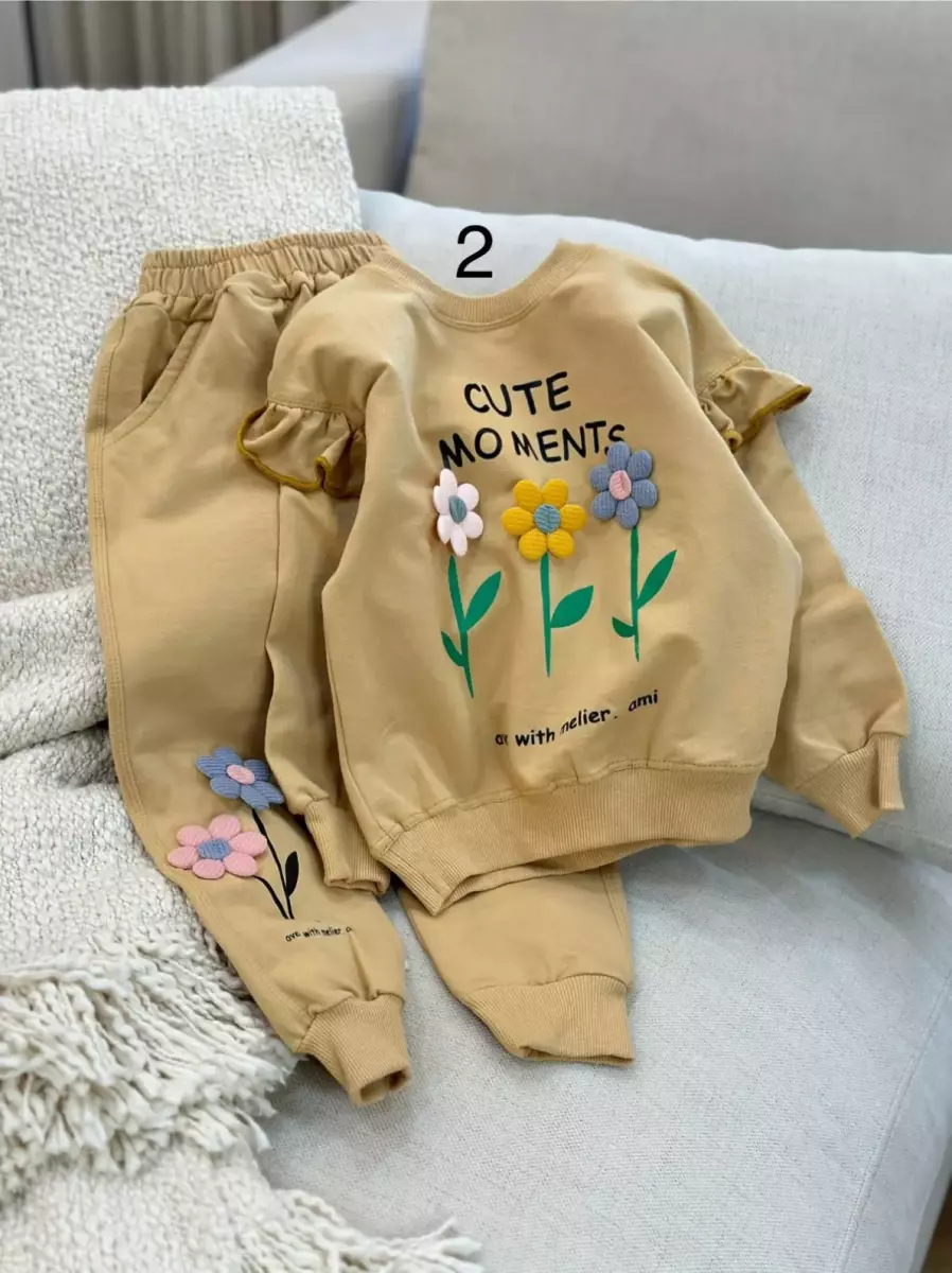 بلوز شلوار گلی کد 961